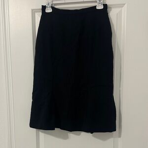 Doncaster Classic Black Pencil Skirt
